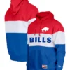Johann Buffalo Bills Colorblock Pullover Hooded Jacket