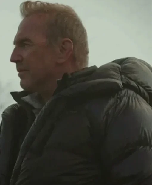 John Dutton Yellowstone Kevin Costner 150th Puffer Jacket