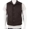 John Dutton Yellowstone Quilted Vest For Men And Women