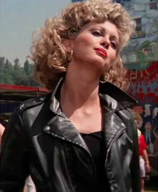 John Grease Olivia Newton Leather Jacket