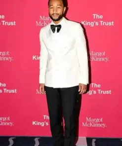 John Legend The King’s Trust Gala 2024 White Blazer