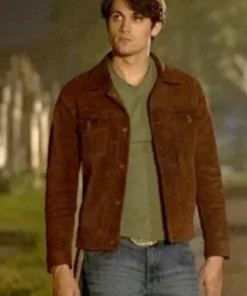 John Winchester The Winchesters S1 Brown Suede Jacket