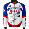 Jordy NFL Buffalo Bills 3D Full-Zip Bomber Jacket