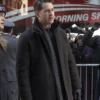 Josh Dallas TV Series Manifest Ben Stone Black Wool Coat