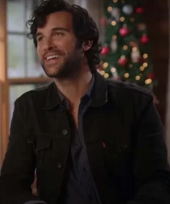 Juan Pablo Di Pace Dashing in December Heath Ramos Black Cotton Jacket