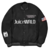 Juice Wrld Rap Singer 999 Life Black Bomber Jacket