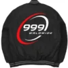 Juice Wrld Rap Singer 999 Life Black Bomber Jacket back