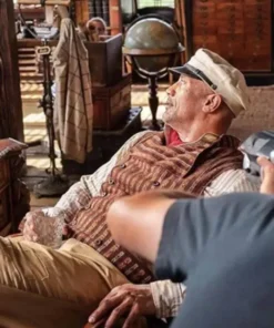 Jungle Cruise Dwayne Johnson Double Breasted Vest
