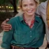 Jungle Cruise Lily Houghton Green Cotton Jacket