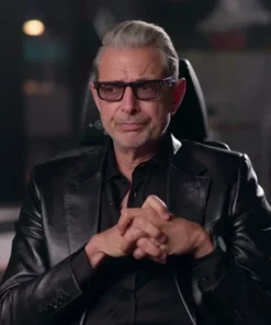 Jurassic World Dominion Ian Malcolm Real Leather Coat