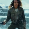 Jurassic World Dominion Kayla Watts Green Cotton Jacket