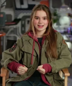 Jurassic World Maisie Lockwood Green Field Jacket