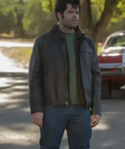 Justified Randall Kusik Black Leather Jacket