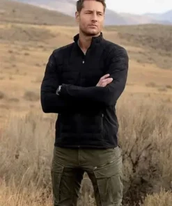 Justin Hartley Tracker S01 Black Jacket