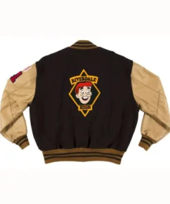 KJ Apa TV Series Riverdale Pep Comic Archie Andrews Brown Wool Varsity Jacket