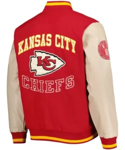 Kansas City Chiefs Logo Varsity Letterman Jacket