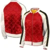 Kansas City Chiefs Mario Quilted Bomber Jacket