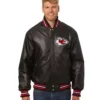 Kansas City Chiefs NFL Leather Jacket