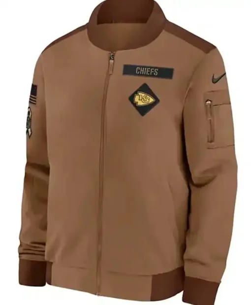 Kansas City Chiefs Salute to Service Nike Bomber Jacket