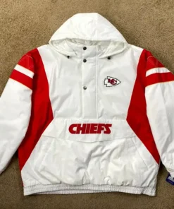 Kansas City Chiefs Starter White Jacket