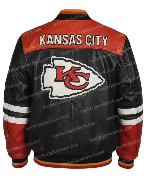 Kansas City Leather Chiefs NFL Jacket