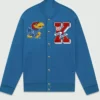 Kansas Jayhawks Blue Varsity Jacket
