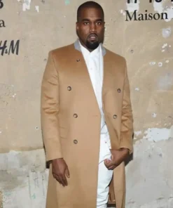 Kanye West Margiela Beige Trench Coat For Men And Women