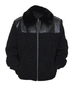 Karakul Persian Lamb Fur Winter Coat