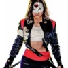 Karen Fukuhara Suicide Squad Tatsu Yamashiro Katana Black Satin Bomber Jacket