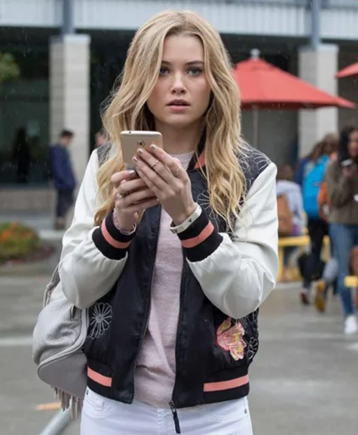 Karolina Dean Runaways Virginia Gardner Black Bomber Jacket