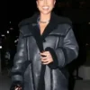 Karrueche Tran Bel Air S02 Aviator Leather Jacket