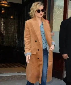 Kate Hudson Brown Coat