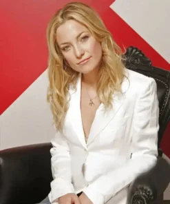 Kate Hudson White Blazer