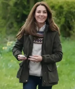 Kate Middleton Advanced Woodcock Green Jacket