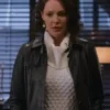 Katherine Heigl Firefly Lane 2021 Tully Hart Black Leather Jacket