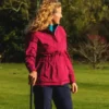 Katie Dawkins FootJoy Hydrolite Pink Jacket