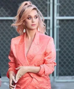Katy Perry Dark Peach Suit