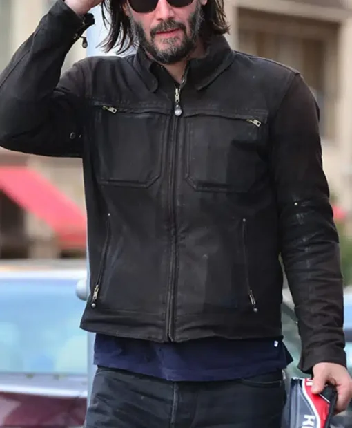 Keanu Reeves John Wick 4 Cotton Jacket