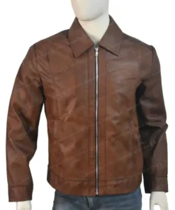 Keanu Reeves John Wick Movie Brown Leather Jacket