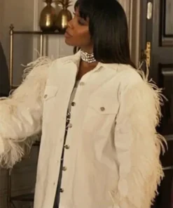 Kelly Rowland The Equalizer S03 White Jacket