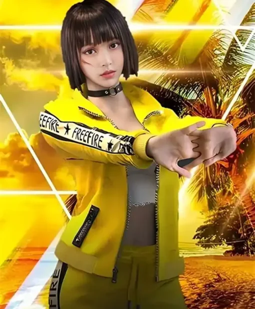 Kelly Video Game Free Fire Yellow Jacket