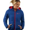 Kendal Buffalo Bills Blue Hooded Puffer Jacket