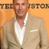 Kevin Costner Yellowstone John Dutton Beige Brown Suit For Sale