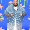 Kids Choice Awards 2024 Jelly Roll Blue Shacket