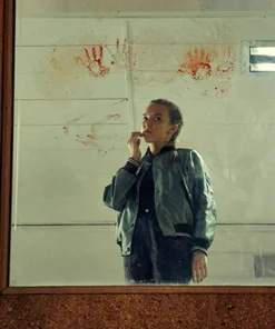 Killing Eve Jodie Comer Green Satin Jacket