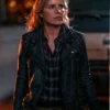 Kim Dickens Fear The Walking Dead Black Leather Jacket