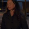 Kristin Davis Holiday In The Wild Kate Cotton Black Jacket