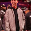 Kyle Shanahan Grey Varsity Jacket