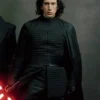 Kylo Ren Star Wars The Last Jedi Adam Driver Cotton Black Jacket