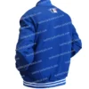 LA Dodgers Dave Roberts Royal Blue Vintage Bomber Jacket